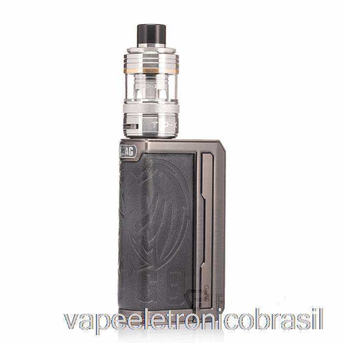 Vape Recarregável Voopoo Drag 3 177w Starter Kit [tpp-x] Eagle Grey